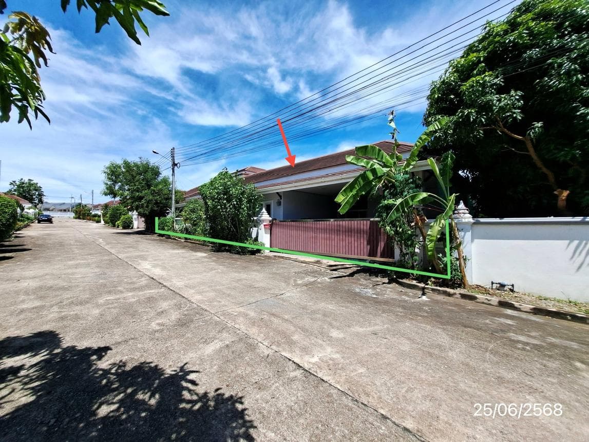ขายบ้านเดี่ยว 4 ห้องนอน 4 ห้องน้ำ พื้นที่กว้าง 247.5 ตร.ม. โครงการบ้านโชคชัย 4 ทำเลบางเสร่ สัตหีบ ชลบุรี ใกล้ทะเลและแหล่งท่องเที่ยว