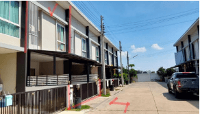 ทาวน์เฮ้าส์ โครงการ บ้านธงสิริ 3 นนทบุรี