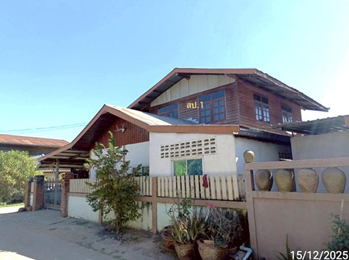 บ้านเดี่ยว เหล่าบัวบาน เชียงยืน มหาสารคาม 5 ห้องนอน 2 ห้องน้ำ พื้นที่จุใจ 200 ตร.ม. บนที่ดิน 48 ตร.ว. ทำเลสงบ ฟังก์ชันคุ้มค่า ราคาล้านต้นๆ