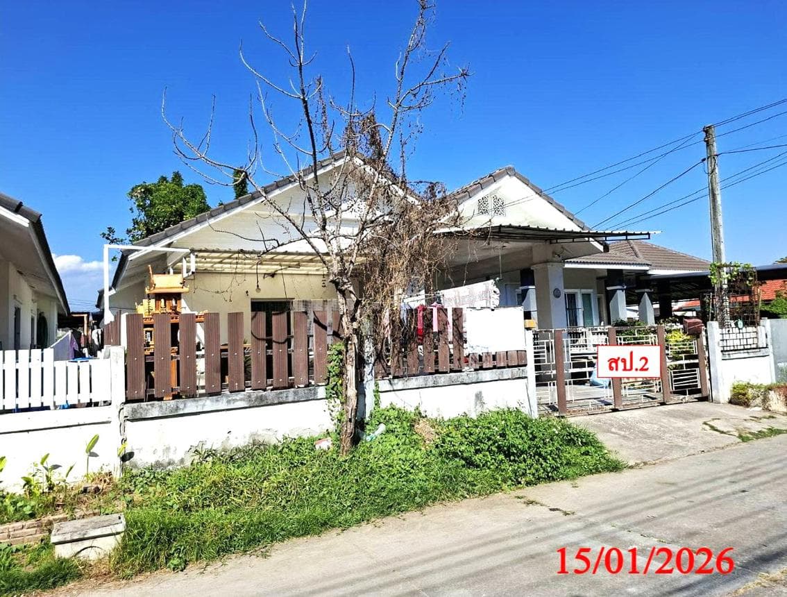 บ้านเดี่ยว บ้านสวนหัตถกรรมถวาย หางดง เชียงใหม่ ทำเลดี พื้นที่ใช้สอยกว้างขวาง