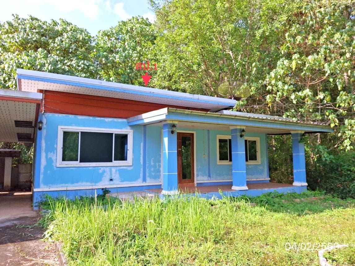 บ้านเดี่ยว 2 ห้องนอน พื้นที่ 82.75 ตร.ม. ทำเลศักยภาพ คลองปาง รัษฎา ตรัง