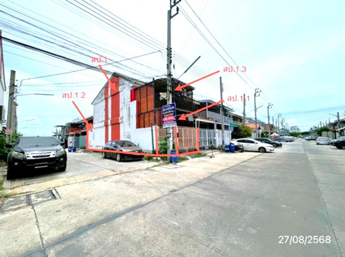 ขายทาวน์โฮม กิตตินคร เคหะ-บางพลี (Kittinakorn Kheha-Bang Phli) บางเพรียง บางบ่อ สมุทรปราการ พื้นที่ใช้สอย 120 ตร.ม. 2 ห้องนอน ทำเลดี ราคาล้านต้นๆ