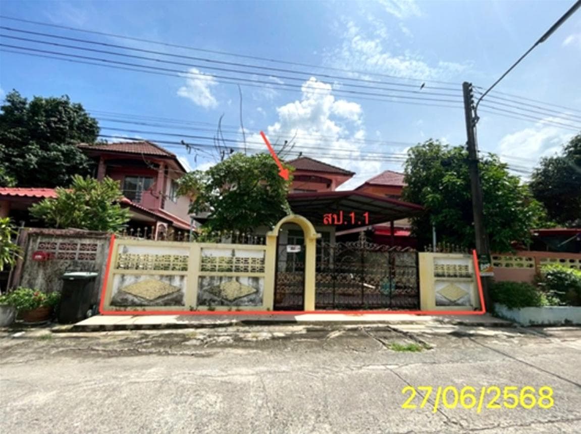 ขายบ้านเดี่ยว พรธิสาร 6 (Pornthisan 6) หนองเสือ ปทุมธานี 3 ห้องนอน 50 ตร.ว. ทำเลสงบ เดินทางสะดวก