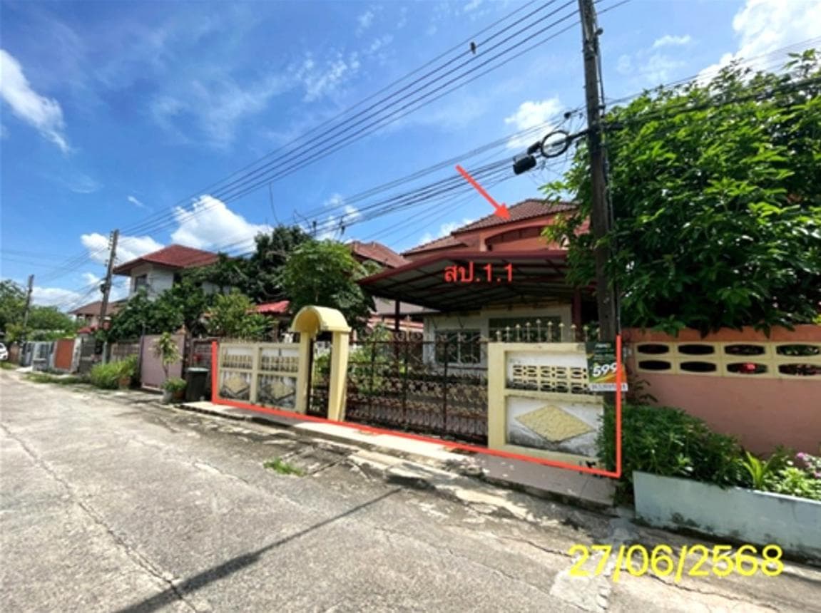 ขายบ้านเดี่ยว พรธิสาร 6 (Pornthisan 6) หนองเสือ ปทุมธานี 3 ห้องนอน 50 ตร.ว. ทำเลสงบ เดินทางสะดวก