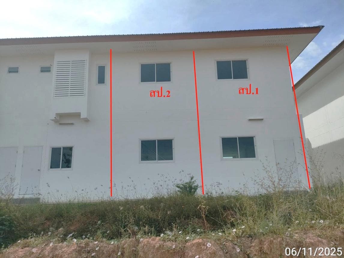 อาคารพาณิชย์ ตลาด เมืองมหาสารคาม 3 ห้องนอน 3 ห้องน้ำ ขนาด 56.6 ตร.ว. ทำเลทองใจกลางย่านเศรษฐกิจ
