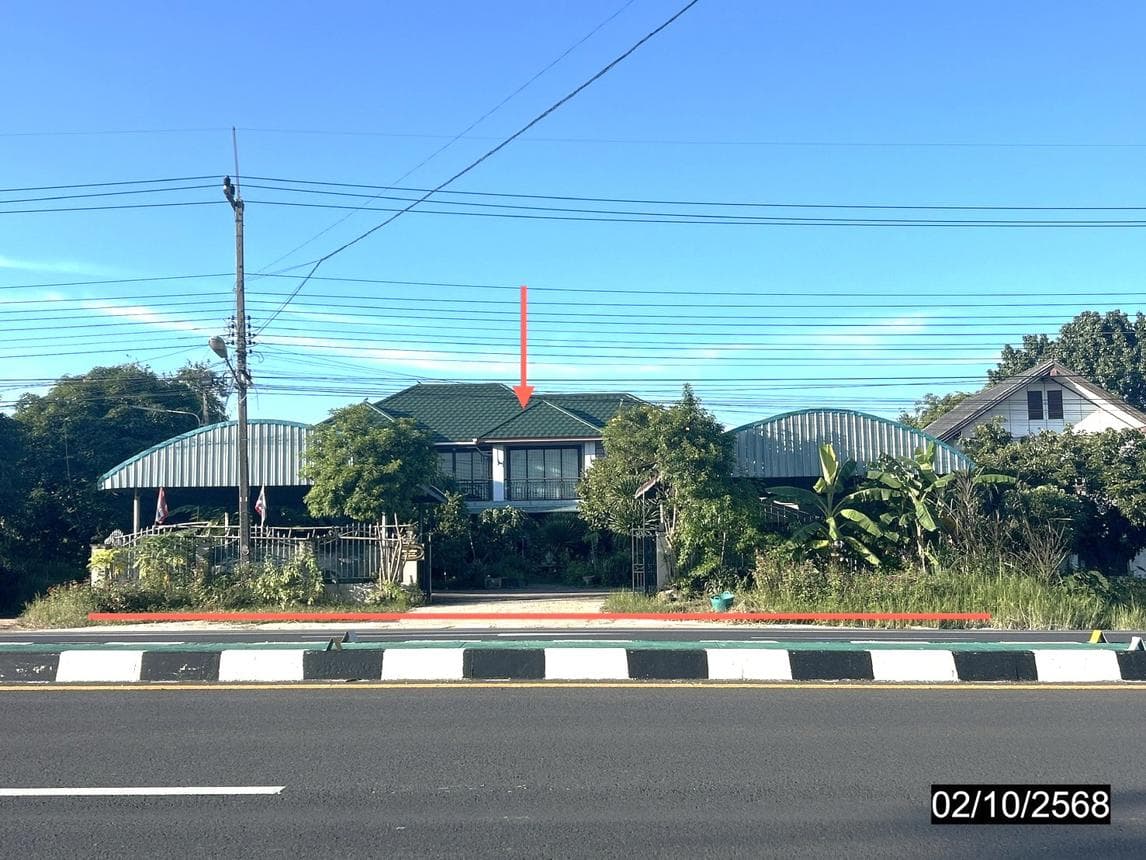 ขายบ้านเดี่ยวหลังใหญ่ 4 ห้องนอน 6 ห้องน้ำ พื้นที่ใช้สอย 318 ตร.ม. ทำเลใจกลางเมืองบุ่ง อำนาจเจริญ พื้นที่เยอะ ตอบโจทย์ครอบครัวใหญ่