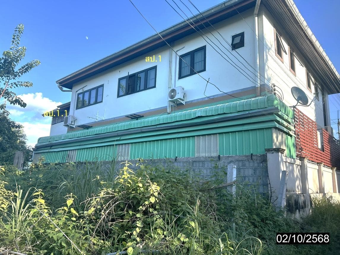 ขายบ้านเดี่ยวหลังใหญ่ 4 ห้องนอน 6 ห้องน้ำ พื้นที่ใช้สอย 318 ตร.ม. ทำเลใจกลางเมืองบุ่ง อำนาจเจริญ พื้นที่เยอะ ตอบโจทย์ครอบครัวใหญ่