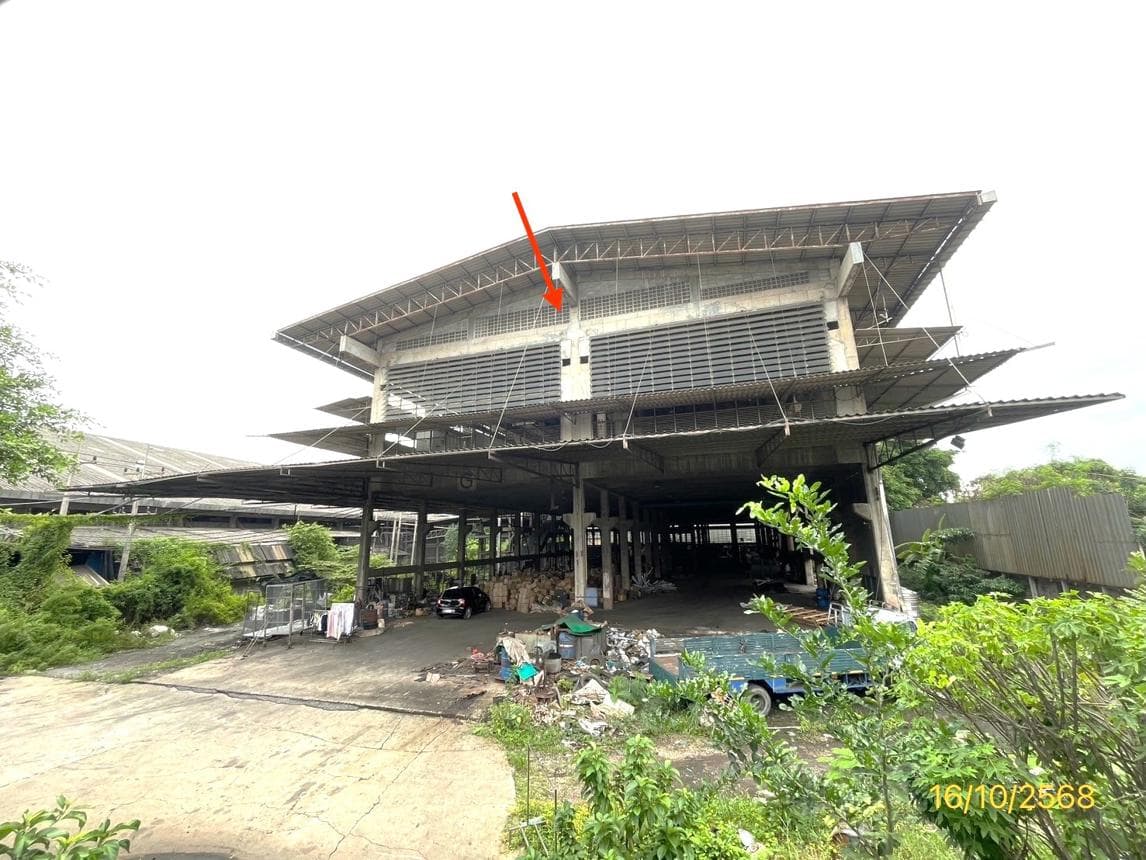 อาคารโรงงาน บางน้ำจืด เมืองสมุทรสาคร พื้นที่ใช้สอย 5,820 ตร.ม. บนเนื้อที่ 94 ตร.ว. ทำเลอุตสาหกรรมศักยภาพสูง ราคา 40 ล้านต้นๆ