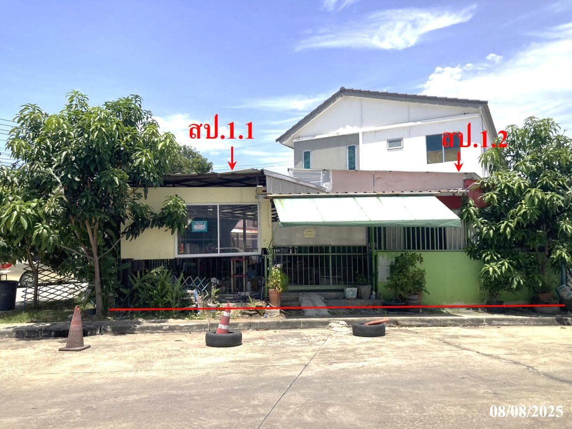 ทาวน์โฮม บ้านพฤกษา 107 ติวานนท์-รังสิต เมืองปทุมธานี 3 ห้องนอน 2 ห้องน้ำ ขนาด 38.6 ตร.ว.