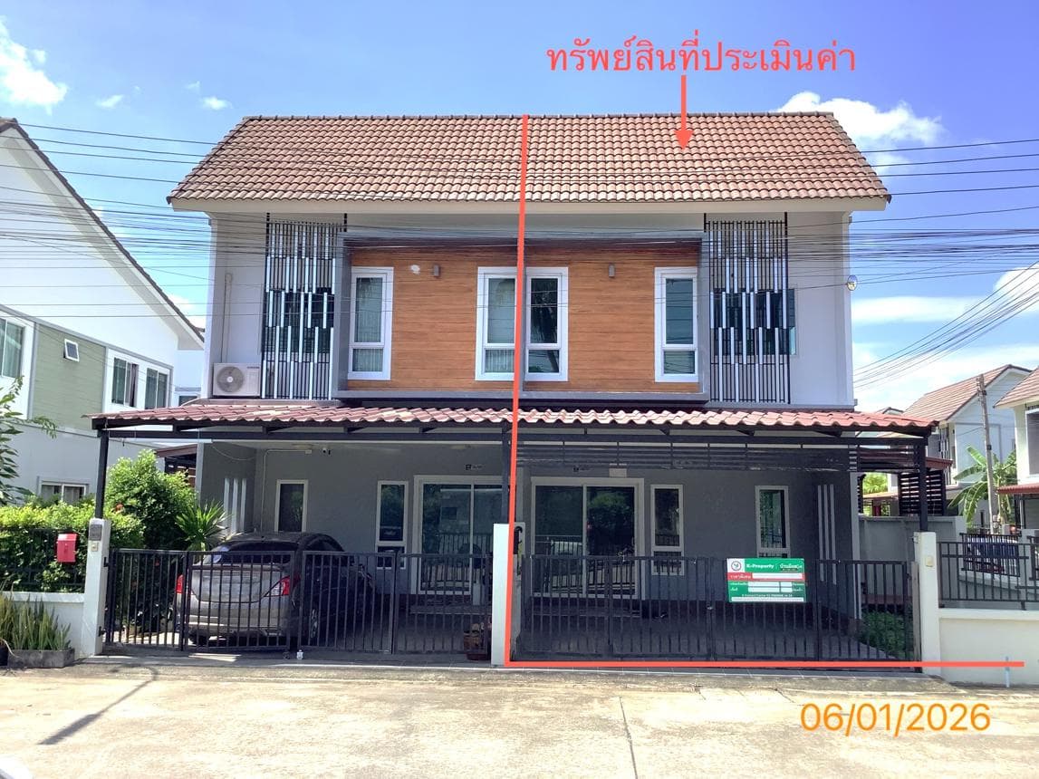 ขายทาวน์โฮมหลังมุม เดอะวิลเลจ ท่าซัก เมืองนครศรีธรรมราช 3 ห้องนอน 34 ตร.ว. พื้นที่กว้าง สภาพนางฟ้า - image 1