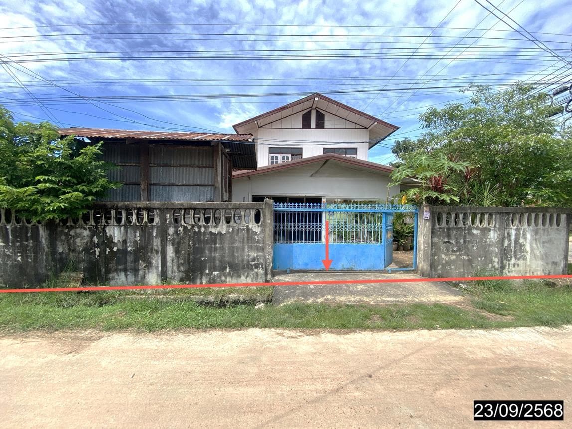 บ้านเดี่ยว โพนงาม กมลาไสย กาฬสินธุ์ 1 ห้องนอน 1 ห้องน้ำ พื้นที่กว้าง 177 ตร.ม. บนเนื้อที่ 69 ตร.ว. ราคาล้านต้นๆ