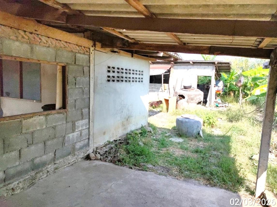 บ้านเดี่ยวทำเลศักยภาพ เกาะรัง ชัยบาดาล ลพบุรี พื้นที่ใช้สอย 118.5 ตร.ม. ฟังก์ชัน 2 ห้องนอน