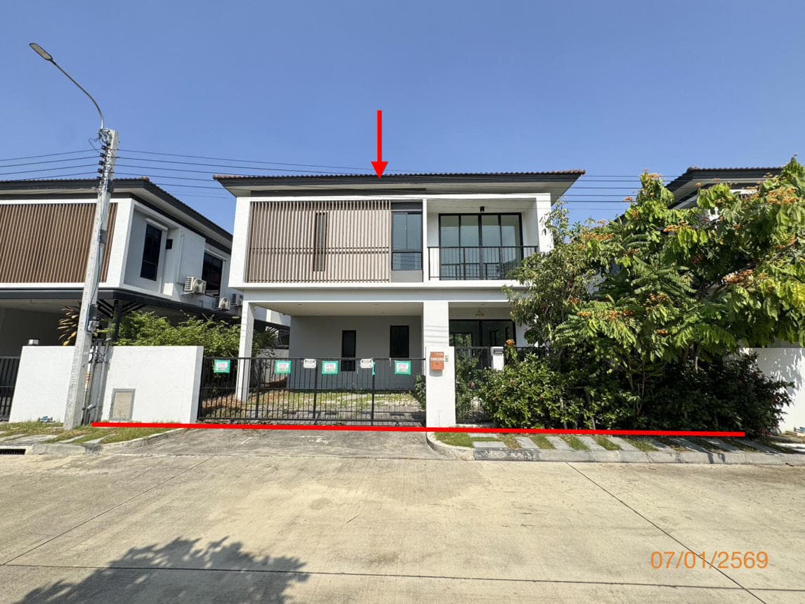 บ้านเดี่ยว ซีรีน พระราม 2 - ท่าข้าม ท่าข้าม บางขุนเทียน กรุงเทพมหานคร 3 ห้องนอน 3 ห้องน้ำ พื้นที่ 166 ตร.ม. ทำเลเด่นใกล้ทางด่วน