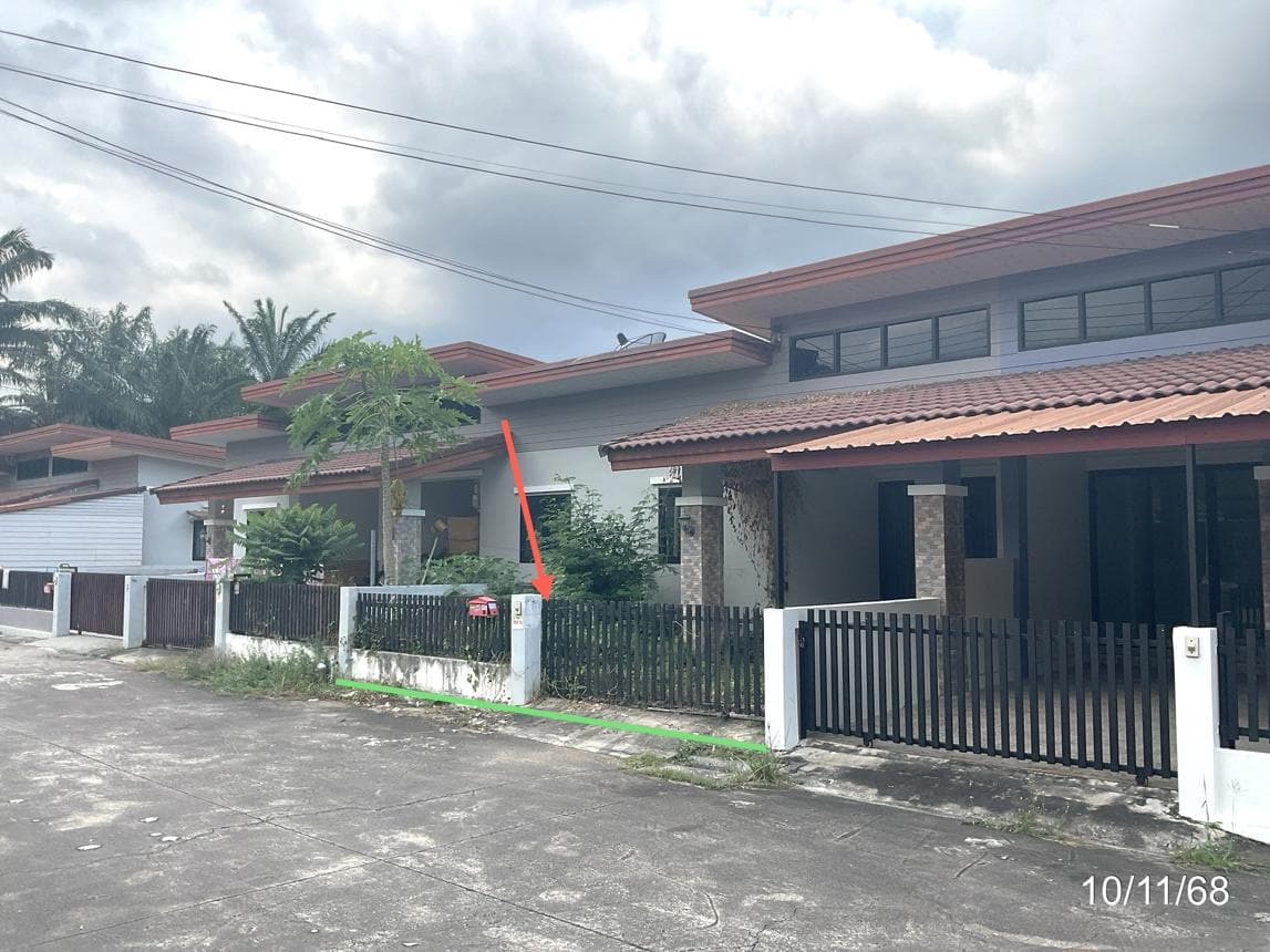 ขายทาวน์เฮ้าส์ บ้านสุขสบาย 2 (Baan Suksabai 2) มาบยางพร ปลวกแดง ระยอง 2 ห้องนอน ทำเลดีใกล้นิคมฯ