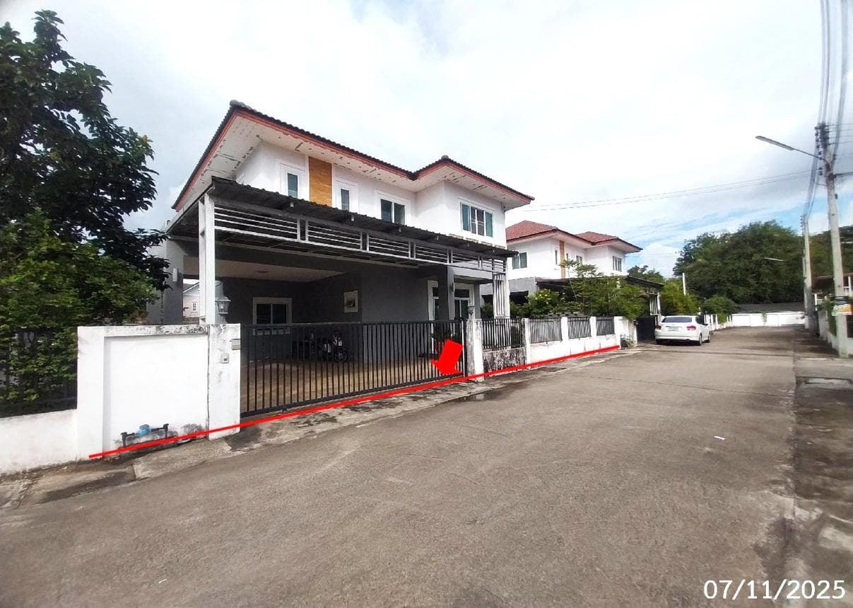 บ้านเดี่ยว กรินทิพย์ เฟส 2 สันปูเลย ดอยสะเก็ด เชียงใหม่ 2 ห้องนอน 3 ห้องน้ำ พื้นที่ 174.5 ตร.ม. บนเนื้อที่ 54.1 ตร.ว. ราคา 3.1 ล้านบาท