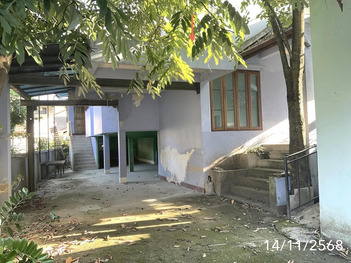 ขายบ้านเดี่ยวหลังใหญ่ เมืองเชียงราย ทำเลเวียง เนื้อที่กว้าง 81.8 ตร.ว. พื้นที่ใช้สอย 291.25 ตร.ม. 3 ห้องนอน 2 ห้องน้ำ ทำเลใจกลางเมือง