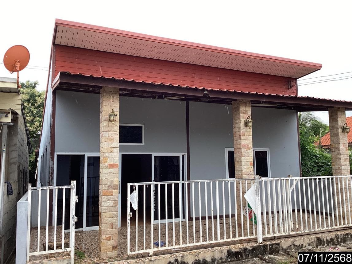 บ้านเดี่ยว 3 ห้องนอน พื้นที่ 96 ตร.ม. ทำเลศักยภาพ กวนวัน เมืองหนองคาย หนองคาย