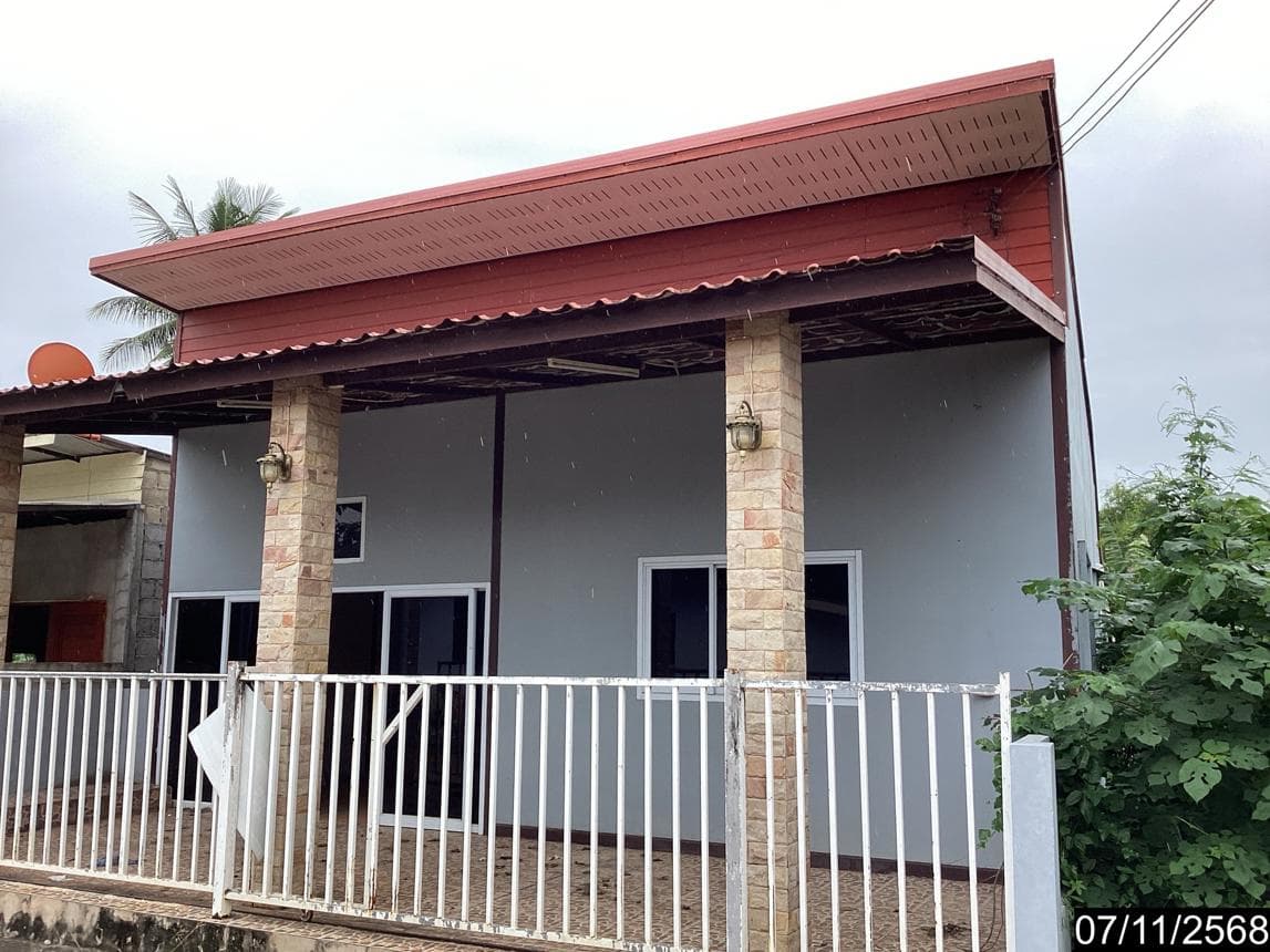 บ้านเดี่ยว 3 ห้องนอน พื้นที่ 96 ตร.ม. ทำเลศักยภาพ กวนวัน เมืองหนองคาย หนองคาย