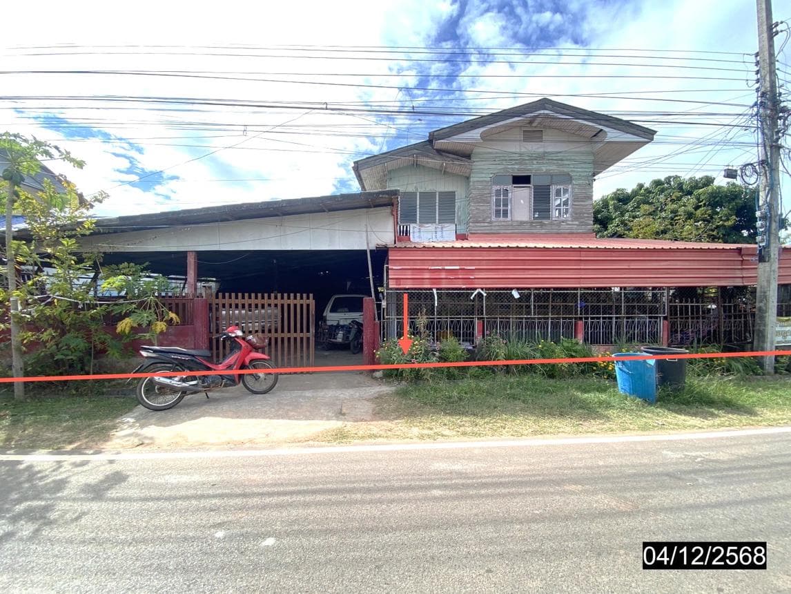 บ้านเดี่ยว หัวงัว ยางตลาด กาฬสินธุ์ พื้นที่ 47 ตร.ว. พื้นที่ใช้สอย 476.25 ตร.ม. 3 ห้องนอน 2 ห้องน้ำ
