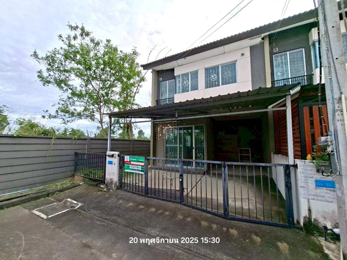 ขายทาวน์เฮ้าส์ บ้านพฤกษา อีสเทิร์น-ปลวกแดง มาบยางพร ปลวกแดง ระยอง 3 ห้องนอน พื้นที่ใช้สอย 78.1 ตร.ม.