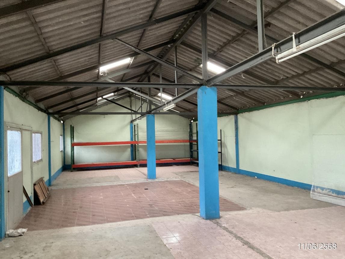 อาคารโรงงาน โคกไทย ศรีมโหสถ ปราจีนบุรี พื้นที่ใช้สอย 3,140 ตร.ม. บนที่ดิน 15 ไร่ ทำเลนิคมอุตสาหกรรม