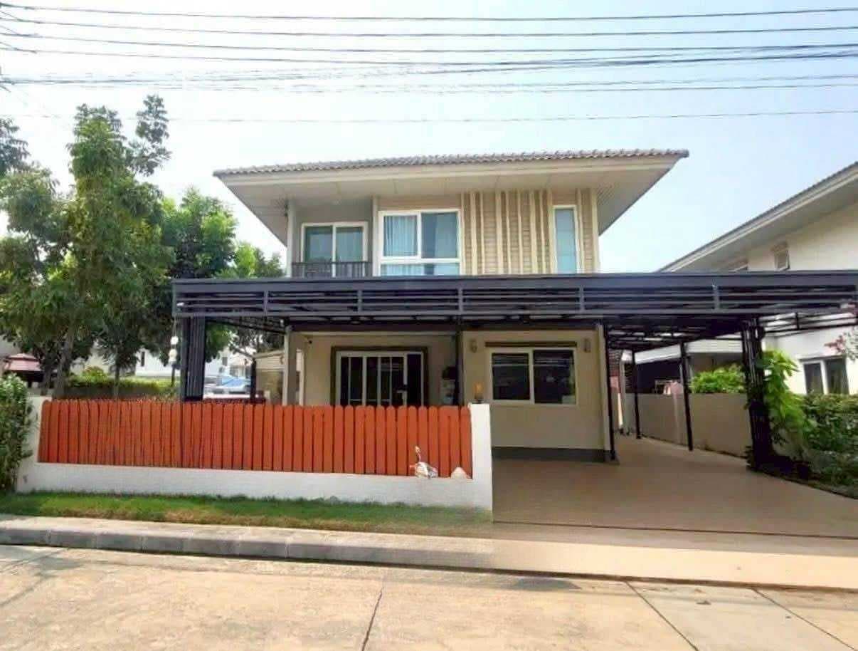 บ้านเดี่ยว คณาสิริ ชัยพฤกษ์-วงแหวน ถนนบางกรวย-ไทรน้อย ต.บางบัวทอง อ.บางบัวทอง จ.นนทบุรี