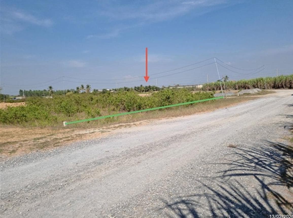 ขายที่ดินว่างเปล่า กระตีบ กำแพงแสน นครปฐม เนื้อที่ 36 ตร.ว. ทำเลดี เหมาะสำหรับสร้างบ้านหรือลงทุน