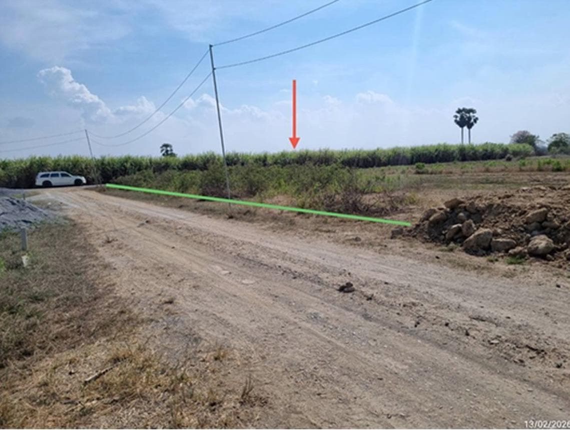 ขายที่ดินว่างเปล่า กระตีบ กำแพงแสน นครปฐม เนื้อที่ 36 ตร.ว. ทำเลดี เหมาะสำหรับสร้างบ้านหรือลงทุน