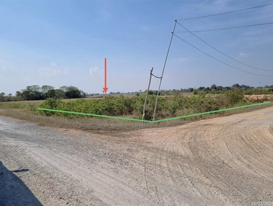 ขายที่ดินว่างเปล่า กระตีบ กำแพงแสน นครปฐม เนื้อที่ 36 ตร.ว. ทำเลดี เหมาะสำหรับสร้างบ้านหรือลงทุน