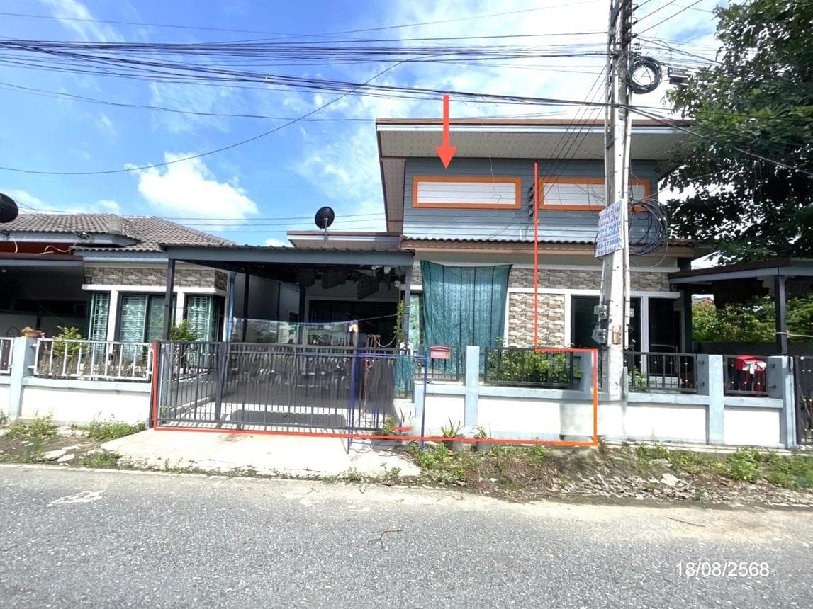 ขายทาวน์เฮ้าส์ ปลวกแดง ระยอง 2 ห้องนอน พื้นที่ 26 ตร.ว. ทำเลดี ใกล้แหล่งงาน ราคาคุ้มค่า