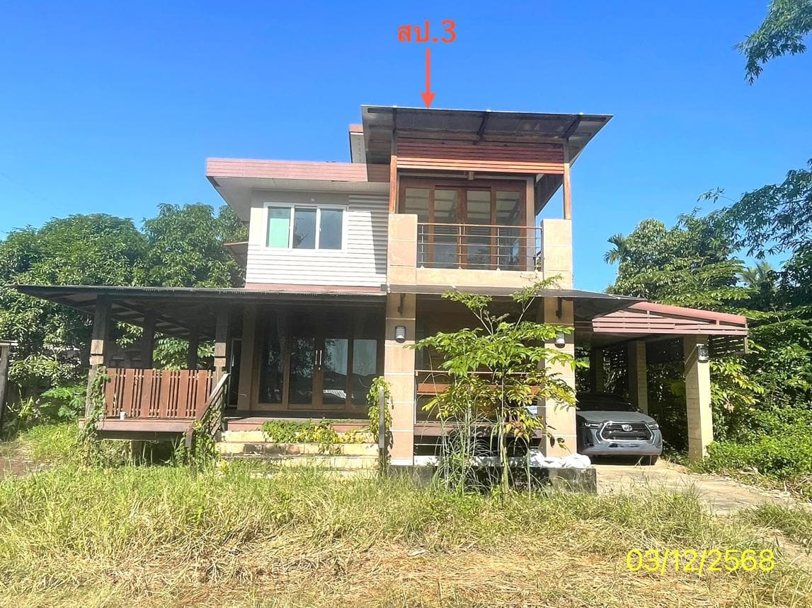 ขายบ้านเดี่ยว ท่าแพ ท่าแพ สตูล พื้นที่ 94 ตร.ว. พื้นที่ใช้สอย 182 ตร.ม. 1 ห้องนอน 3 ห้องน้ำ