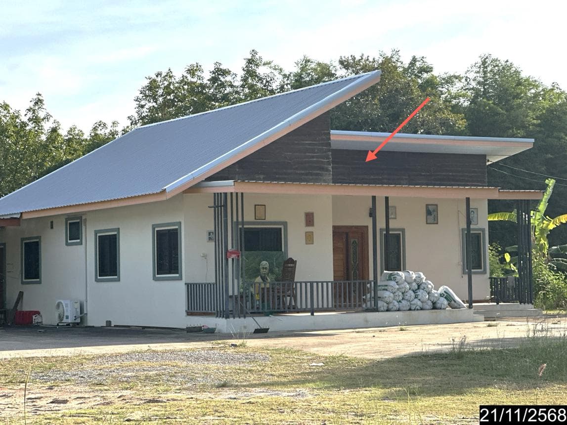 บ้านเดี่ยว เลิงนกทา ยโสธร ทำเลกุดแห่ ดีไซน์ทันสมัย พื้นที่ใช้สอยกว้างขวาง
