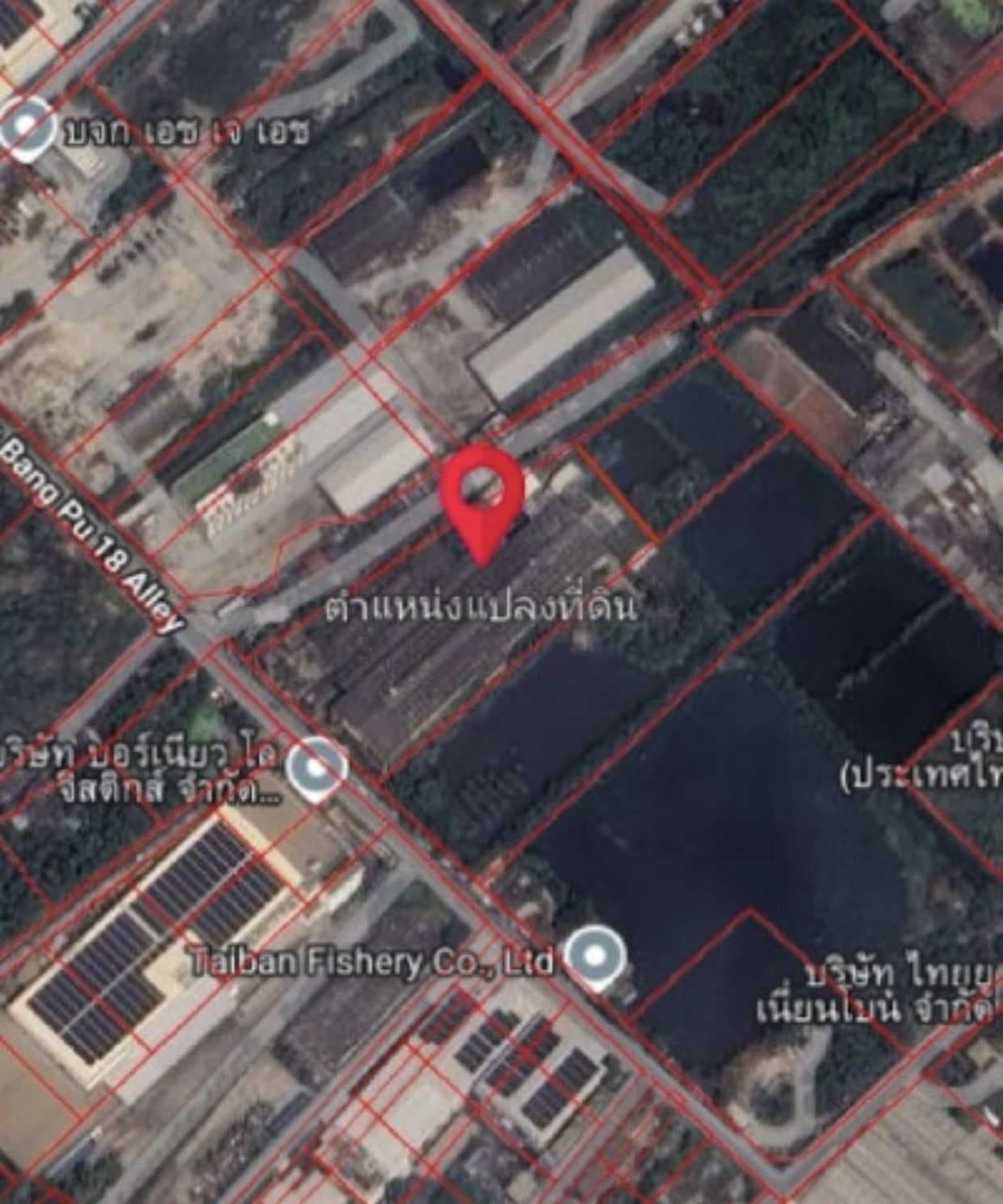 ขาย โรงงานผังม่วงพร้อมใบ รง.4 ขนาด 6 ไร่ เทศบาลบางปู 18 สมุทรปราการ