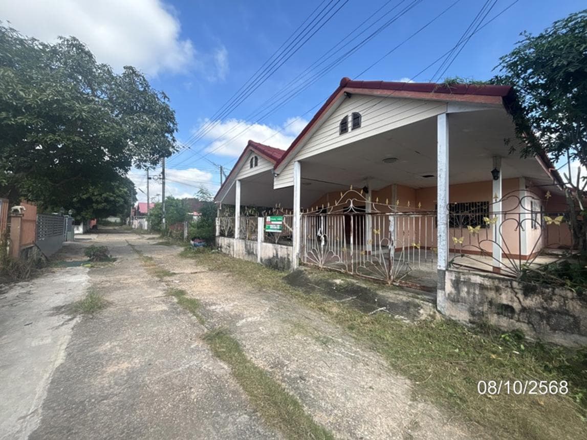 บ้านเดี่ยว ขามใหญ่ เมืองอุบลราชธานี อุบลราชธานี พื้นที่ 60 ตร.ว. พื้นที่ใช้สอย 204 ตร.ม. 3 ห้องนอน 2 ห้องน้ำ
