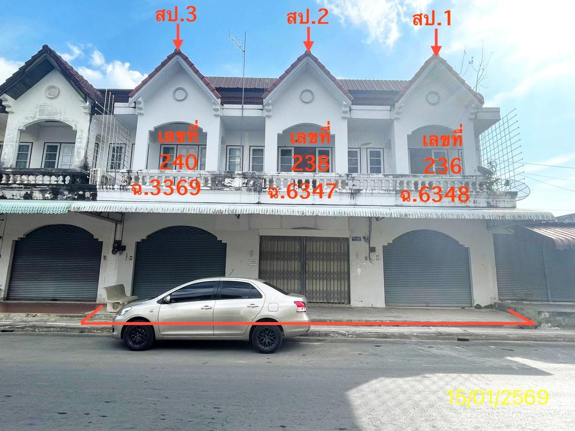 ขายอาคารพาณิชย์ 3 ชั้น ใจกลางเมืองสตูล ย่านพิมาน พื้นที่ใช้สอยกว้างขวาง 405 ตร.ม. ทำเลศักยภาพเพื่อการค้าและที่อยู่อาศัย
