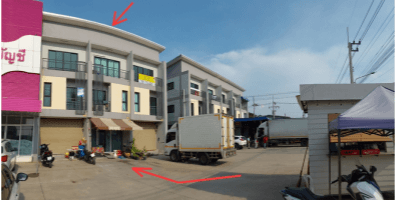อาคารพาณิชย์ โครงการ วิไอพีพลัส ตลาดไท-นวนคร ปทุมธานี
