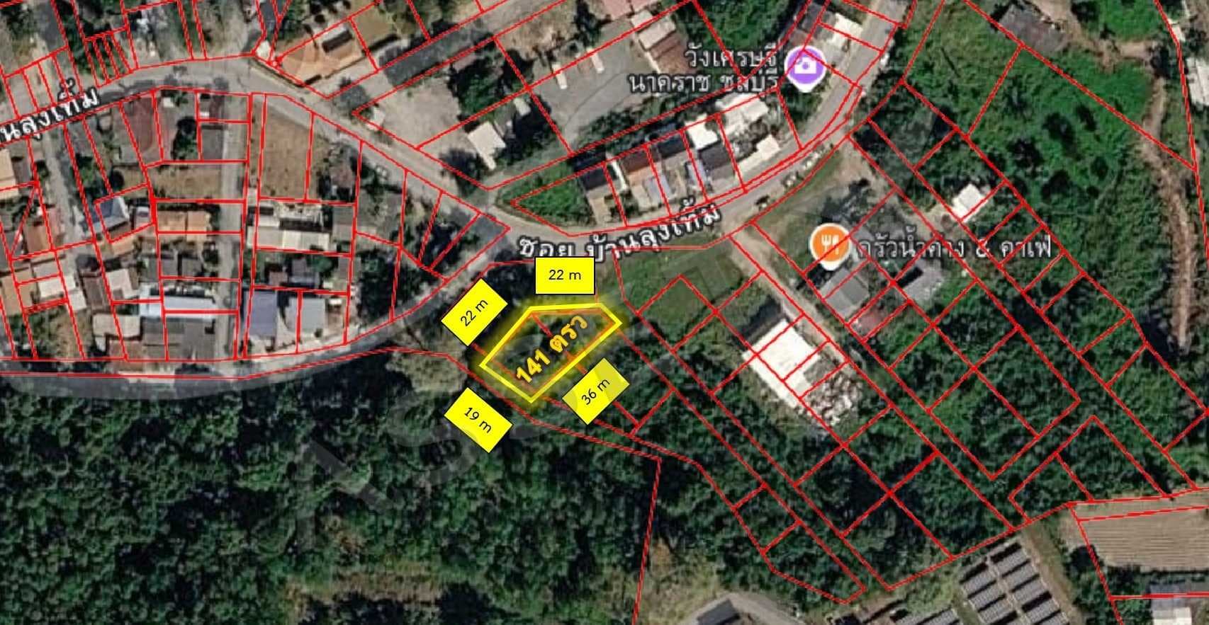 ขายที่ดินเปล่า 141 ตร.ว. ทำเลดี บางพระ – ศรีราชา
ซอยบ้านลุงเทิ้ม ใกล้อ่างเก็บน้ำบางพระ จังหวัดชลบุรี