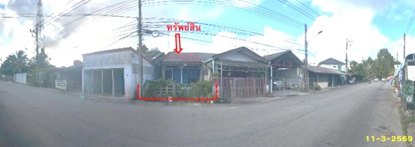ทาวน์เฮ้าส์ บางนาค เมืองนราธิวาส นราธิวาส พื้นที่กว้าง 134.1 ตร.ม. บนเนื้อที่ 38.2 ตร.ว. ทำเลใจกลางเมืองราคาเพียง 1 ล้านบาท