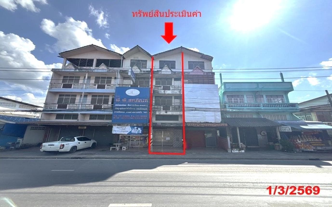 ขายอาคารพาณิชย์ ขุนทะเล เมืองสุราษฎร์ธานี พื้นที่ 19.2 ตร.ว. พื้นที่ใช้สอย 240 ตร.ม. ทำเลดี เหมาะทำธุรกิจและพักอาศัย