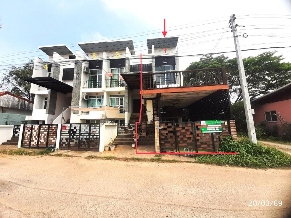 ขายบ้านเดี่ยว เมืองขอนแก่น ทำเลศักยภาพ บ้านเป็ด พื้นที่กว้าง 202.5 ตร.ม. 3 ห้องนอน 3 ห้องน้ำ