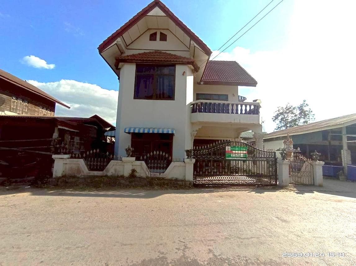 บ้านเดี่ยวหลังใหญ่ 3 ห้องนอน 4 ห้องน้ำ พื้นที่ใช้สอย 224 ตร.ม. ทำเลศักยภาพ เชียงเครือ เมืองกาฬสินธุ์ จ.กาฬสินธุ์