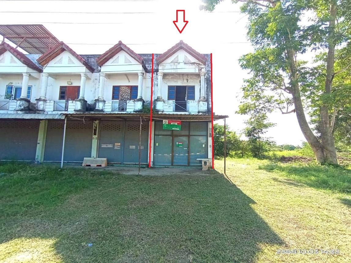 อาคารพาณิชย์ 1 ห้องนอน พื้นที่ 128 ตร.ม. ทำเลศักยภาพ ห้วยเม็ก ห้วยเม็ก กาฬสินธุ์
