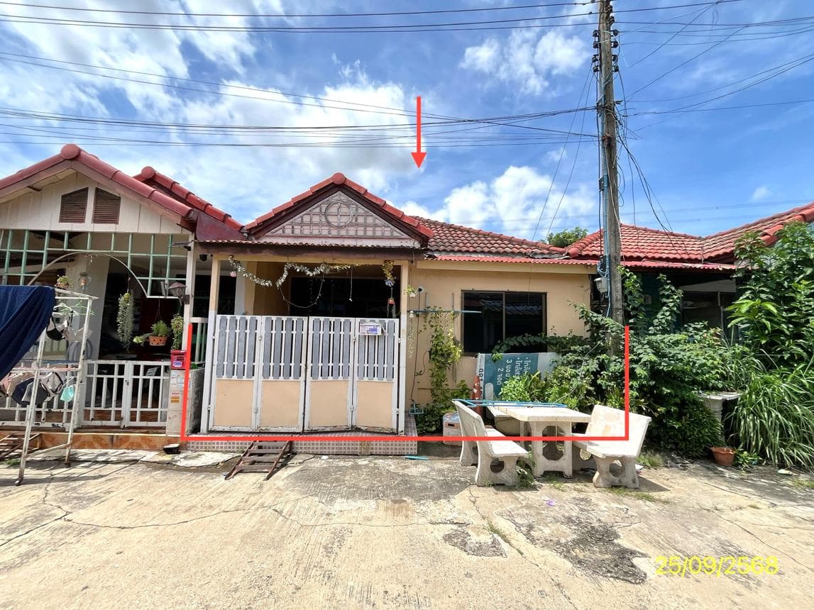 ทาวน์เฮ้าส์ บ้านพฤกษา 7 ลำลูกกา ปทุมธานี 1 ห้องนอน 1 ห้องน้ำ พื้นที่ 72 ตร.ม. ทำเลดีราคาไม่ถึงล้าน - image 1