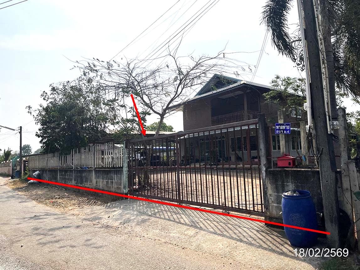 บ้านเดี่ยว ท่าถ่าน พนมสารคาม ฉะเชิงเทรา 3 ห้องนอน 3 ห้องน้ำ พื้นที่กว้างพิเศษ 340 ตร.ม. บนที่ดิน 66 ตร.ว.