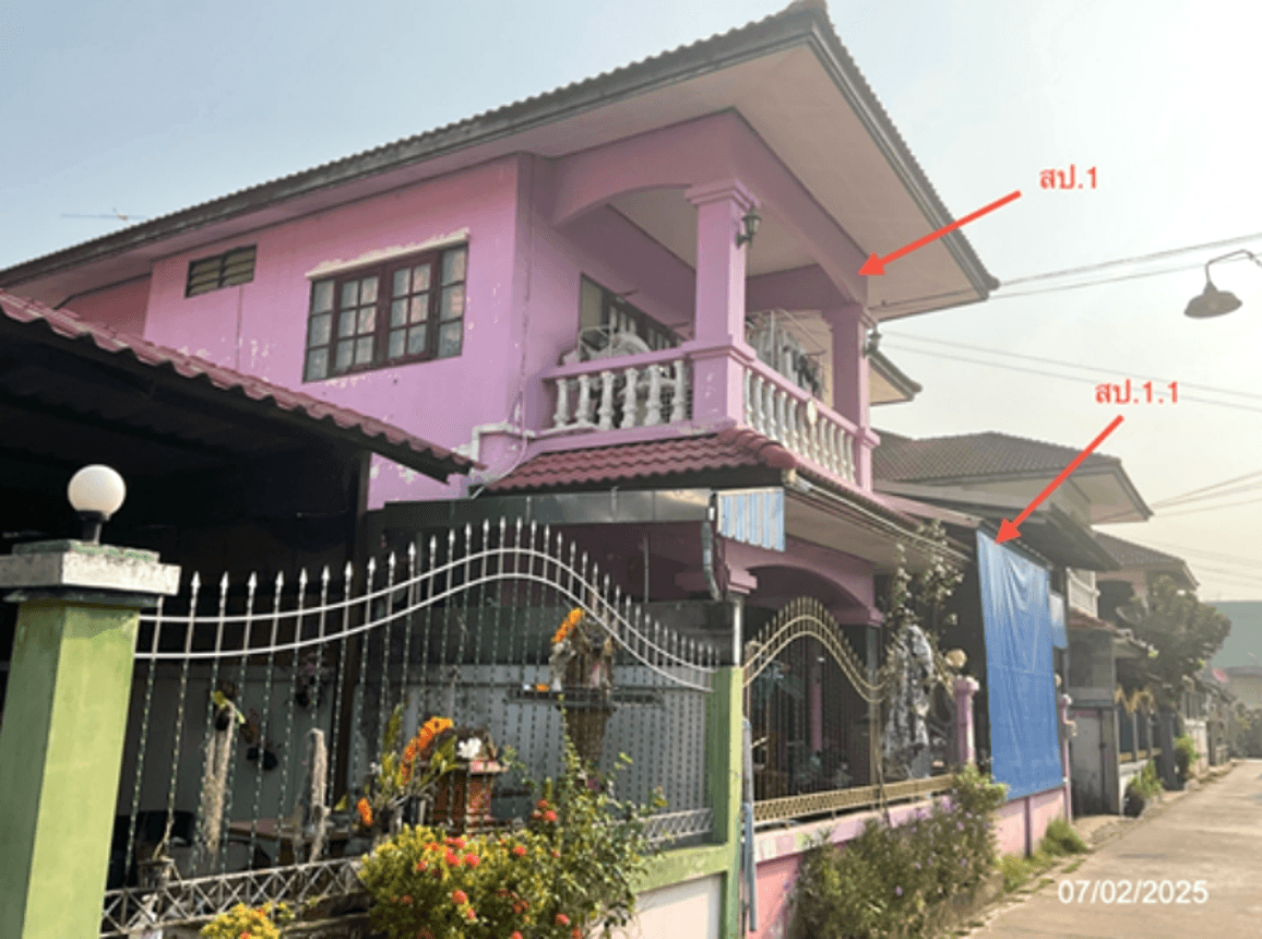 ขายบ้านเดี่ยว หมูทอง (Moo Thong) บ่อพลับ เมืองนครปฐม พื้นที่ 55 ตร.ว. พื้นที่ใช้สอย 244.5 ตร.ม. 3 ห้องนอน ทำเลดี สเปซกว้างมาก