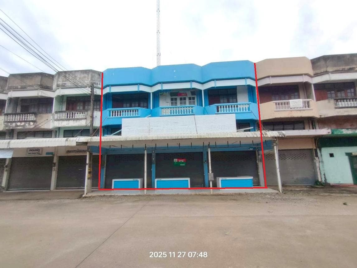 อาคารพาณิชย์ 2 ห้องนอน พื้นที่ 408 ตร.ม. ทำเลศักยภาพ ปะตง สอยดาว จันทบุรี