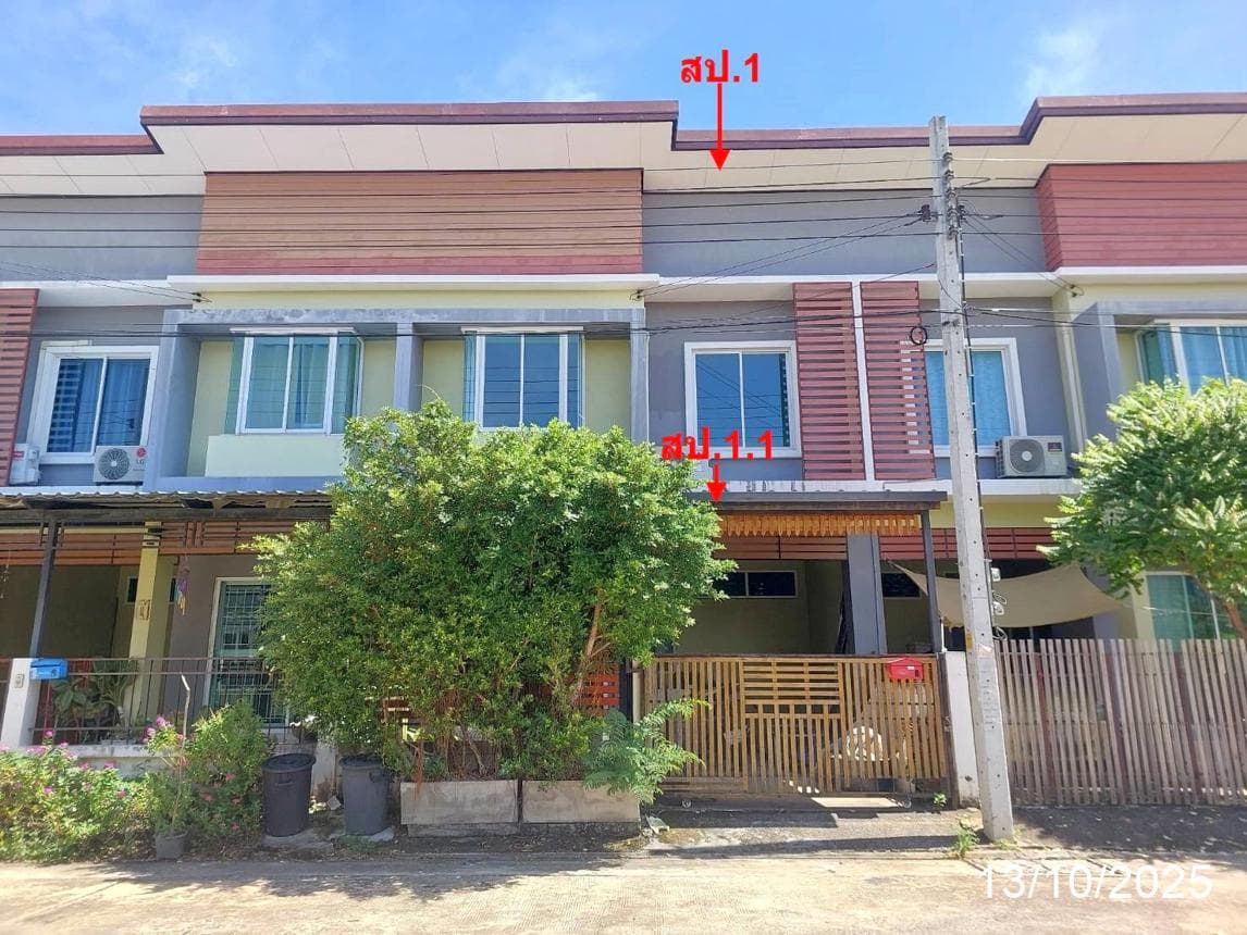 ทาวน์โฮม บัวทองธานี 18 (Buathong Thani 18) บางบัวทอง นนทบุรี ฟังก์ชันครบ 3 ห้องนอน ทำเลดีเดินทางสะดวก