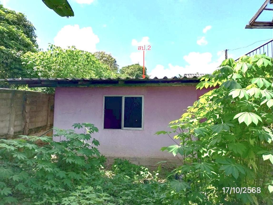 บ้านเดี่ยว 3 ห้องนอน 2 ห้องน้ำ พื้นที่ใช้สอย 142.44 ตร.ม. ทำเลศักยภาพ สันติสุข พาน จ.เชียงราย