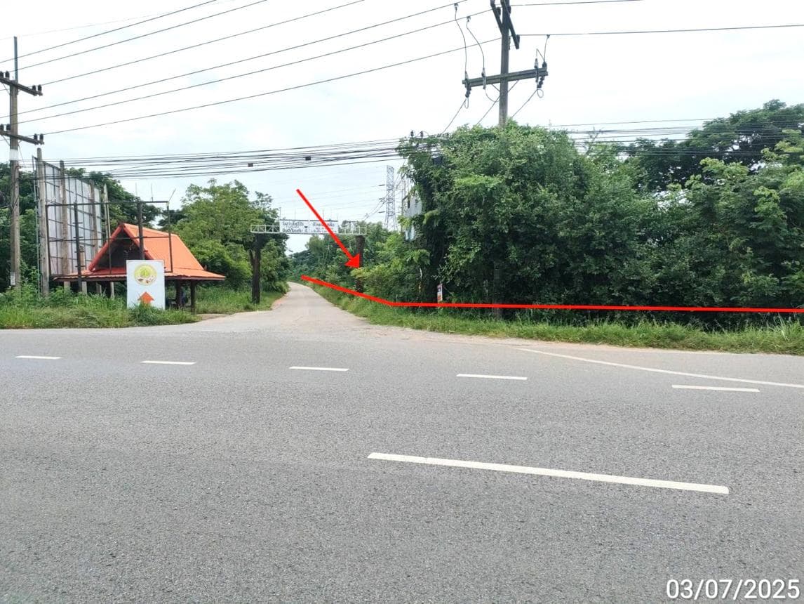ที่ดินว่างเปล่า เนื้อที่ 53 ตร.ว. ทำเลศักยภาพ กู่ทอง เชียงยืน มหาสารคาม