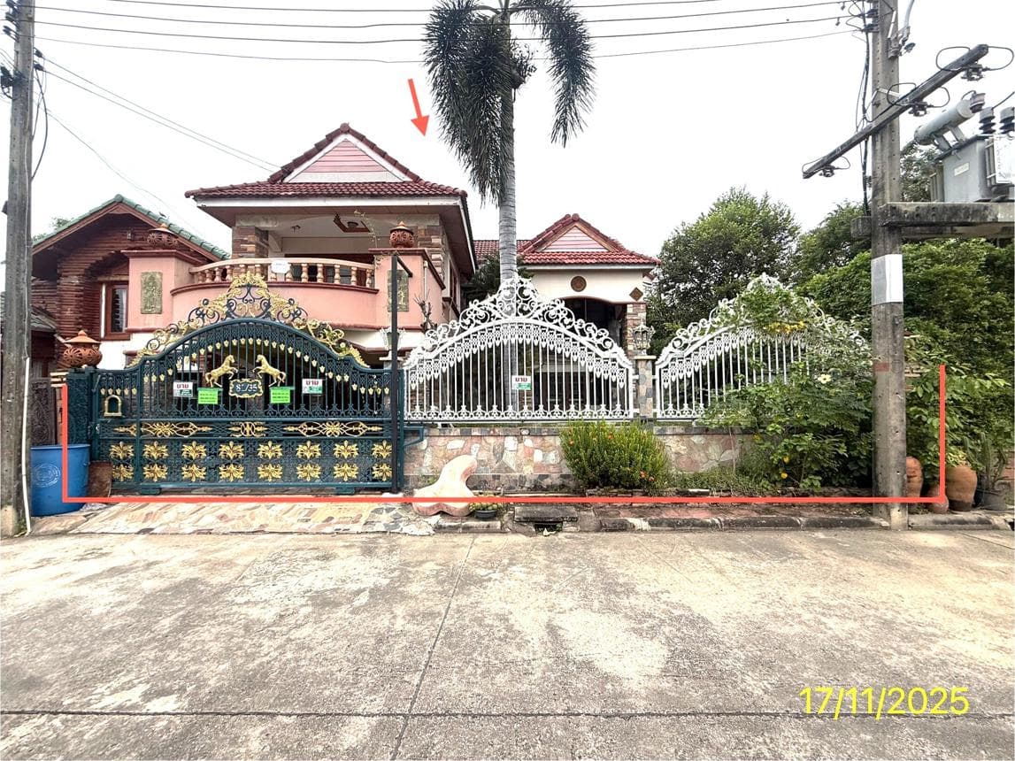 บ้านเดี่ยว ชวนชื่น การ์เด้นวิลล์ บางเดื่อ เมืองปทุมธานี ปทุมธานี 2 ห้องนอน 3 ห้องน้ำ พื้นที่กว้าง 273 ตร.ม.